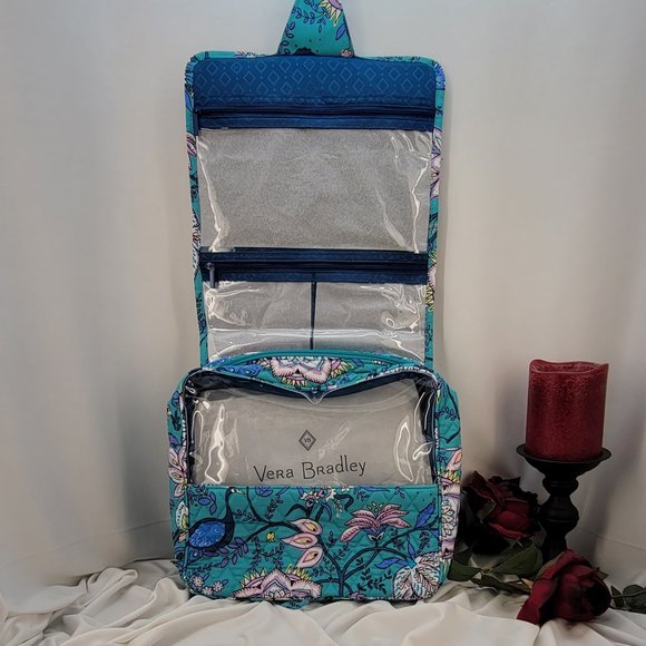 Vera Bradley Grand Hanging Organizer - Peacock Garden NWT - Picture 4 of 4